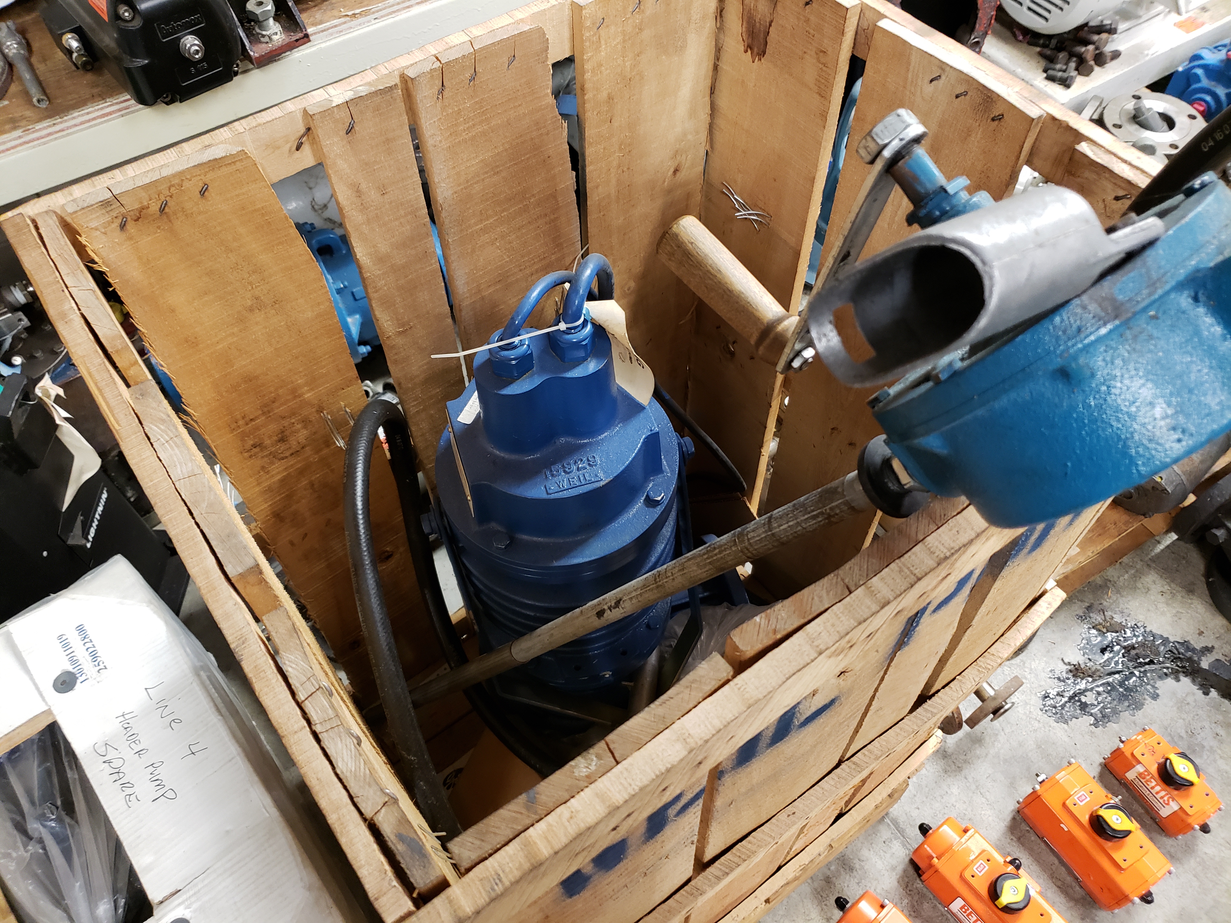 Weil submersible wastewater pump Model: 2515